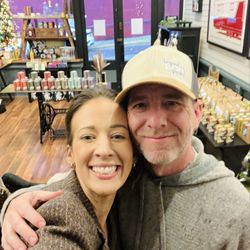 Beyond the Yonder - Pic with owner of Beyond the Yonder