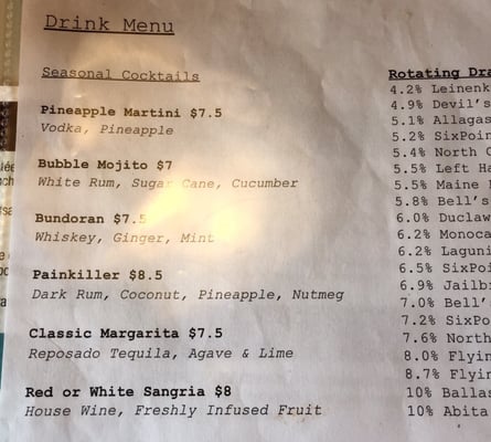 Menu photo 6 Surf House Frederick, MD