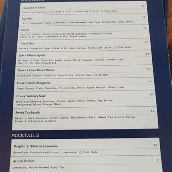 Ryder Cup Grille - Menu March 2024 - American Near Me - Frisco, Texas