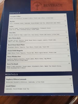 Menu photo 5 Ryder Cup Grille Frisco, TX