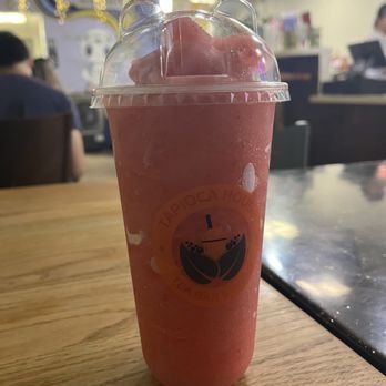 Tapioca House - Strawberry slushy - Taiwanese Near Me - Austin, Texas Tapioca House - Strawberry slushy - Taiwanese Near Me - Austin, Texas