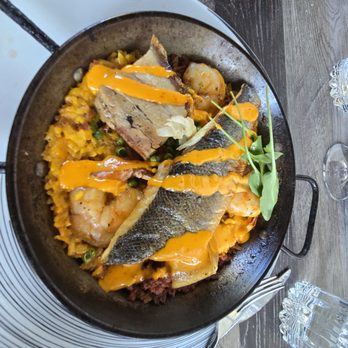 The Old Water Office - Surf and turf paella. - Spanish Near Me - Patterson, California The Old Water Office - Surf and turf paella. - Spanish Near Me - Patterson, California
