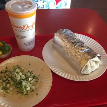 Taqueria De Anda - Ask for extra cilantro and onions! Double-meat burrito is the same price as an all-meat burrito! - Mexican Near Me - Fullerton, California