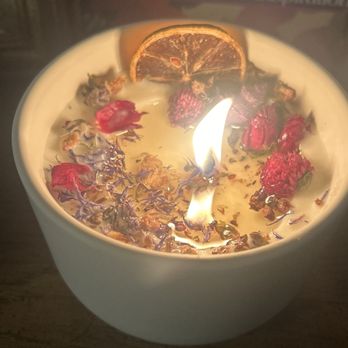 Flora Flames Candle - Art Classes Near Me - Livermore, California