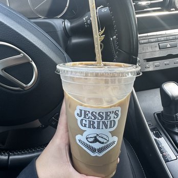 Jesse's Grind Coffee Bar - Lavender Honey Latte - Coffee & Tea Near Me - Winnetka, California Jesse's Grind Coffee Bar - Lavender Honey Latte - Coffee & Tea Near Me - Winnetka, California