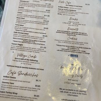 Sugar Leaf - Menu is different than the online menu - Cafes Near Me - Branson, Missouri