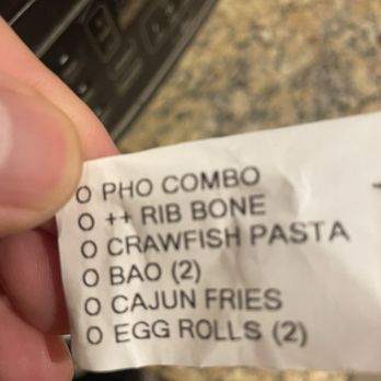 Soup Shop - Proof of purchase - Vietnamese Near Me - Whittier, California