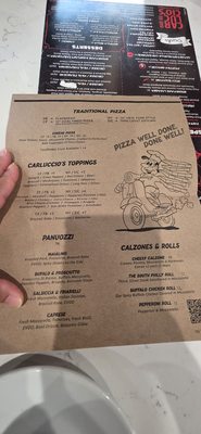 Menu photo 3 Carluccio's Coal Fired Pizza Northfield, NJ