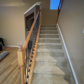 S&A Painting - re-stained after sanding great finish - Painters Near Me - Denver , Colorado S&A Painting - re-stained after sanding great finish - Painters Near Me - Denver , Colorado
