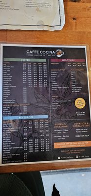 Menu photo 1 Caffe Cocina Coffee Roasting Poulsbo, WA