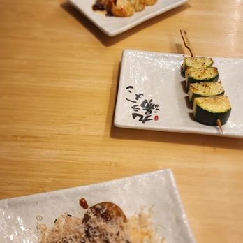 Kyuramen x TBaar - Appetizers that went with our lunch special. Takoyaki and gyoza. Fried zukes were extra - Ramen Near Me - Philadelphia, Pennsylvania Kyuramen x TBaar - Appetizers that went with our lunch special. Takoyaki and gyoza. Fried zukes were extra - Ramen Near Me - Philadelphia, Pennsylvania
