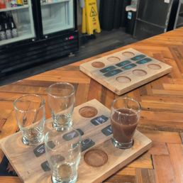 Flight of beers