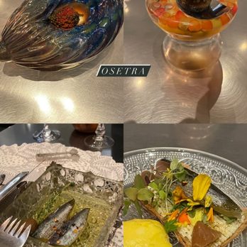 Alinea - Ostra, Auberdines - New American Near Me - Chicago, Illinois