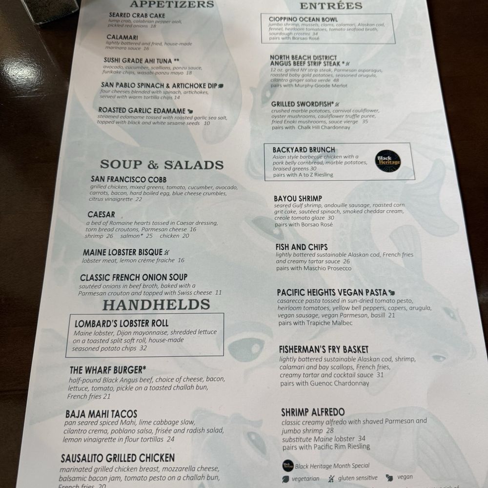 Lombard's Seafood Grille - Menu - Seafood Near Me - Orlando, Florida