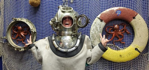 Man in the Sea Museum by null