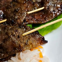 Grilled Beef Baby Green Mixed Salad