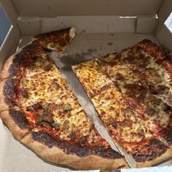 Santino's Pizza & Grinders - Their version of crispy.