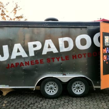 Japadog - the trailer (which means that have a fryer!) - Hot Dogs Near Me - Richmond, British Columbia Japadog - the trailer (which means that have a fryer!) - Hot Dogs Near Me - Richmond, British Columbia