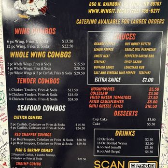 Wing It - Menu - Chicken Wings Near Me - Las Vegas, Nevada Wing It - Menu - Chicken Wings Near Me - Las Vegas, Nevada