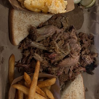 Mac's Speed Shop - Pulled Pork Plate - Large - Sports Bars Near Me - Concord, North Carolina