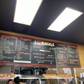 I Love Bagels - Menu - Bagels Near Me - Laguna Niguel, California