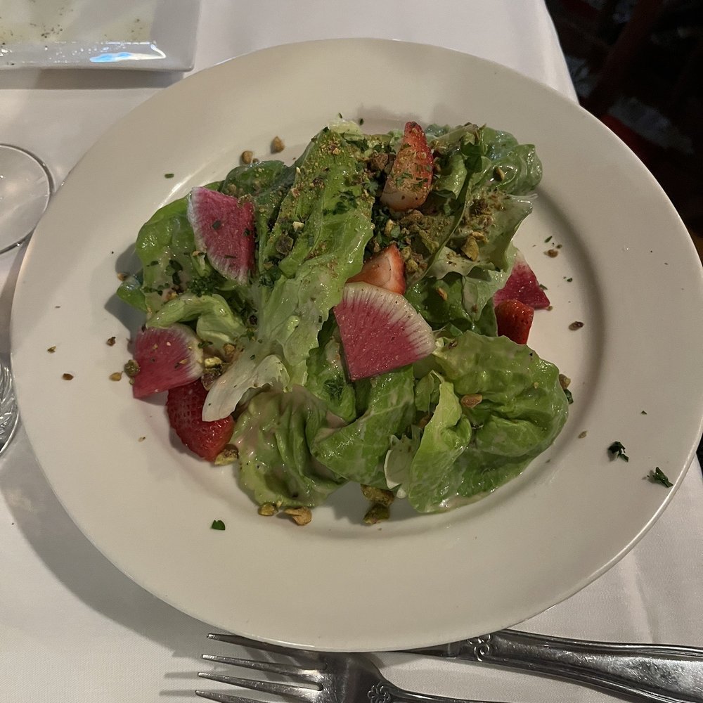 Springtown Inn - Pistachio salad - Steakhouses Near Me - Springtown, Pennsylvania