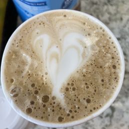 Vanilla hot latte