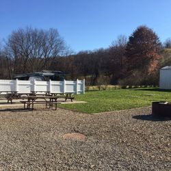Hunter's Roadhouse - Outdoor seating on our back patio area!