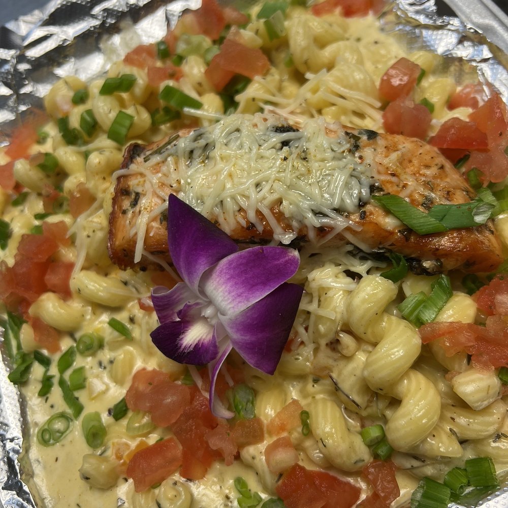 Creamy pasta w. Salmon