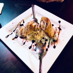 Fried ice cream for desert