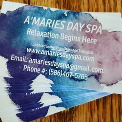 A'Maries Day Spa - Specializing in natural and organic skin care. Also offer all body waxing services for both men and women.
