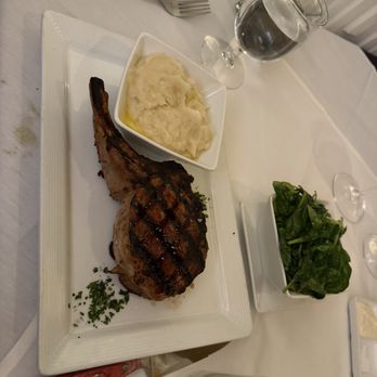 Sonny Lubick Steakhouse - Herb Brined Pork Chop - Steakhouses Near Me - Fort Collins, Colorado
