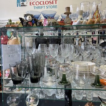 The EcoCloset - Glassware - Thrift Stores Near Me - San Francisco, California The EcoCloset - Glassware - Thrift Stores Near Me - San Francisco, California