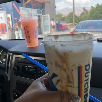 Dutch Bros Coffee - Medium Iced golden eagle - Coffee & Tea Near Me - Yucaipa, California