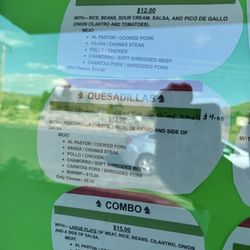 Tejaro Mexican Grill - Updated menu Aug 2025