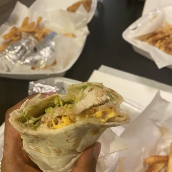 Chai Shai - Chicken Roll w/Fries - Pakistani Near Me - Houston, Texas Chai Shai - Chicken Roll w/Fries - Pakistani Near Me - Houston, Texas