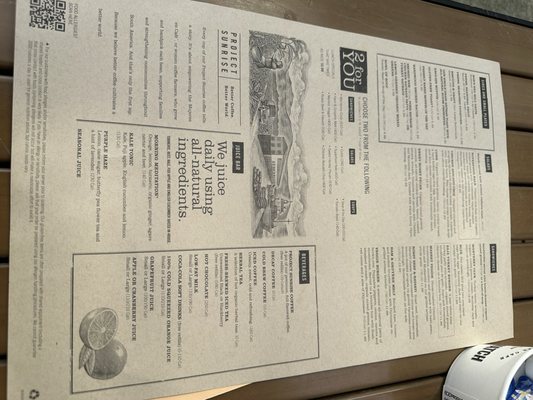 Menu photo 5 First Watch Cary, NC