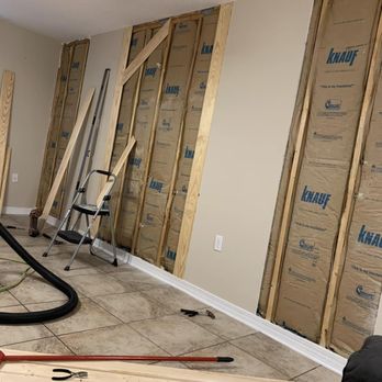 Mavericks Construction - a living room being remodeled - General Contractors Near Me Mavericks Construction - a living room being remodeled - General Contractors Near Me