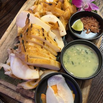 HEM Kitchen And Bar - Grilled squid - Vietnamese Near Me - Houston, Texas HEM Kitchen And Bar - Grilled squid - Vietnamese Near Me - Houston, Texas