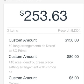 Thimbleberry House - Customized orders, detailed receipt via text. No carnations. I like this place! - Floral Designers Near Me - Las Vegas, Nevada