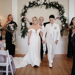 I Pronounce You - Jess and Michelle finally got their beautiful wedding. I Pronounce you officiating.  Such a sweet celebration.