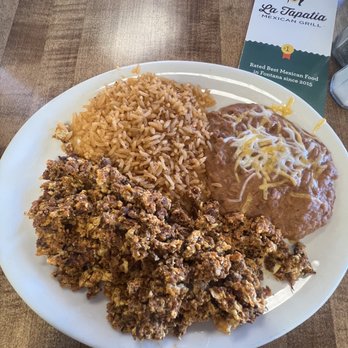 La Tapatia Mexican Grill - Chorizo plate - Mexican Near Me - Upland, California La Tapatia Mexican Grill - Chorizo plate - Mexican Near Me - Upland, California