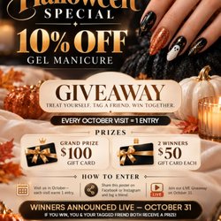 La Spa & Nail Bar - & !
Your October nail date comes with a little extra excitement at