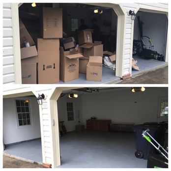 24-7 Junk Removal - Before and After - Junk Removal & Hauling Near Me