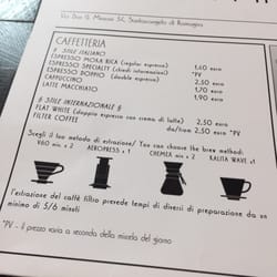 Donminzoni 54 - Coffee menu