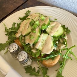 Green goddess avocado toast Green goddess avocado toast