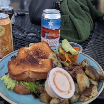 Phat Bites - The BLT with potatoes and 2 infused seltzers - Coffee & Tea Near Me - Nashville, Tennessee
