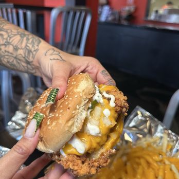 BAD BRGR - Chicken sandwich - Burgers Near Me - Manchester, New Hampshire
