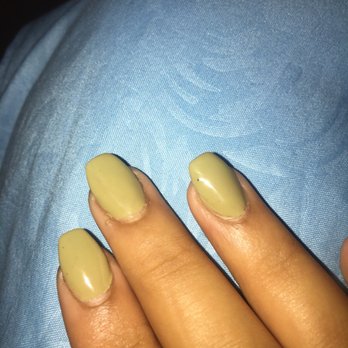 Blooming Nails & Spa II - Black speck inside gel color (nail farthest to the left) - Day Spas Near Me - Linden, New Jersey Blooming Nails & Spa II - Black speck inside gel color (nail farthest to the left) - Day Spas Near Me - Linden, New Jersey