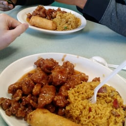 Two General Tsaos chicken Two General Tsaos chicken
